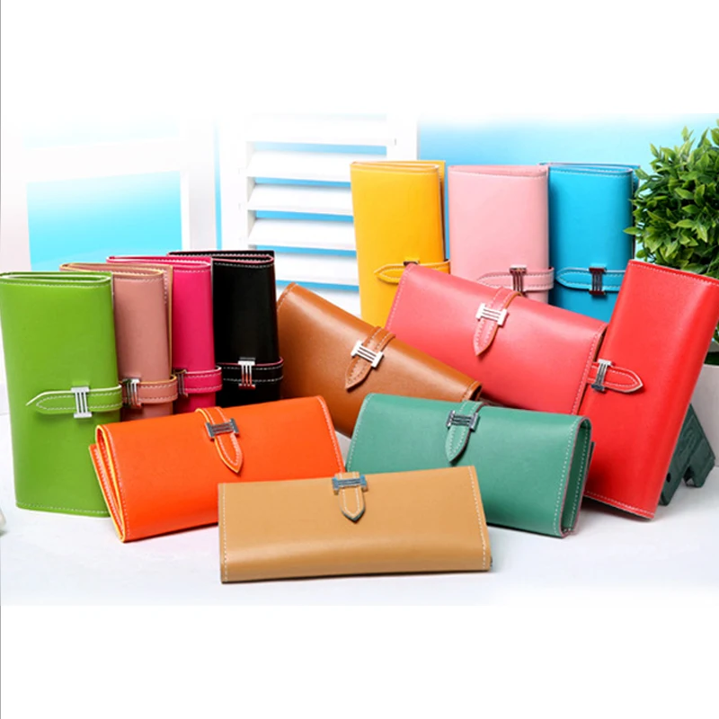 Роскошный длинный кошелек для телефона женские кошельки 2019 новые милые