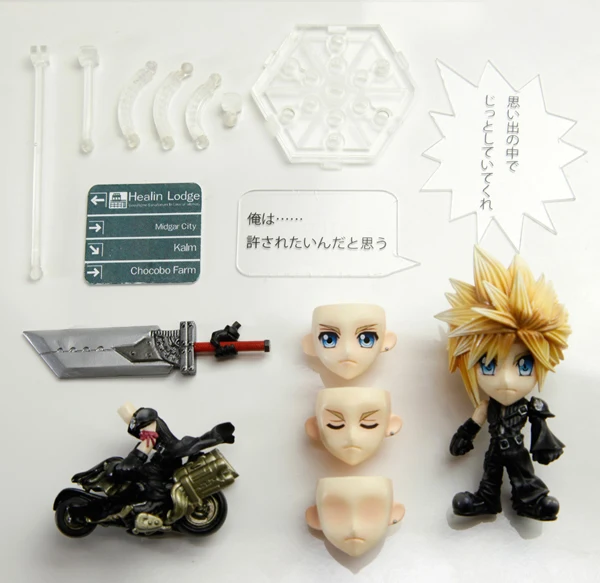 10 видов стилей 10 см оригинальные Ver Final Fantasy игрушки Nendoroid TRADING ARTS KAI Mini Кукла Классическая персональная Коллекционная модель с коробкой
