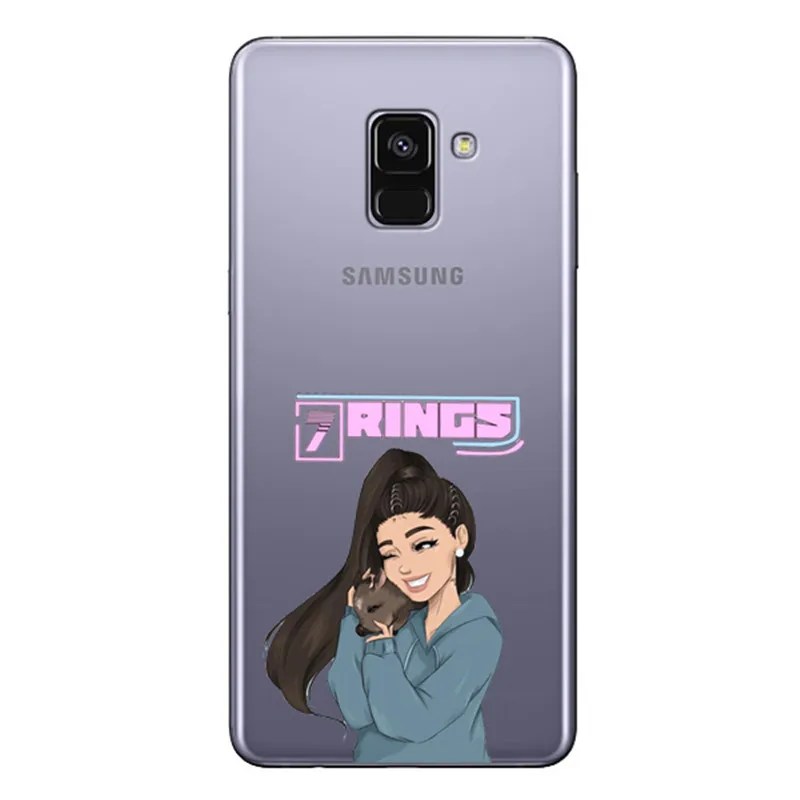 7 кольца; благодарим Вас, seguinte Ариана Гранде macio ядер doces caso de телефоны para o samsung S6, 7, 8, 9, 10, плюс край мягкий TPU чехол - Цвет: TPU