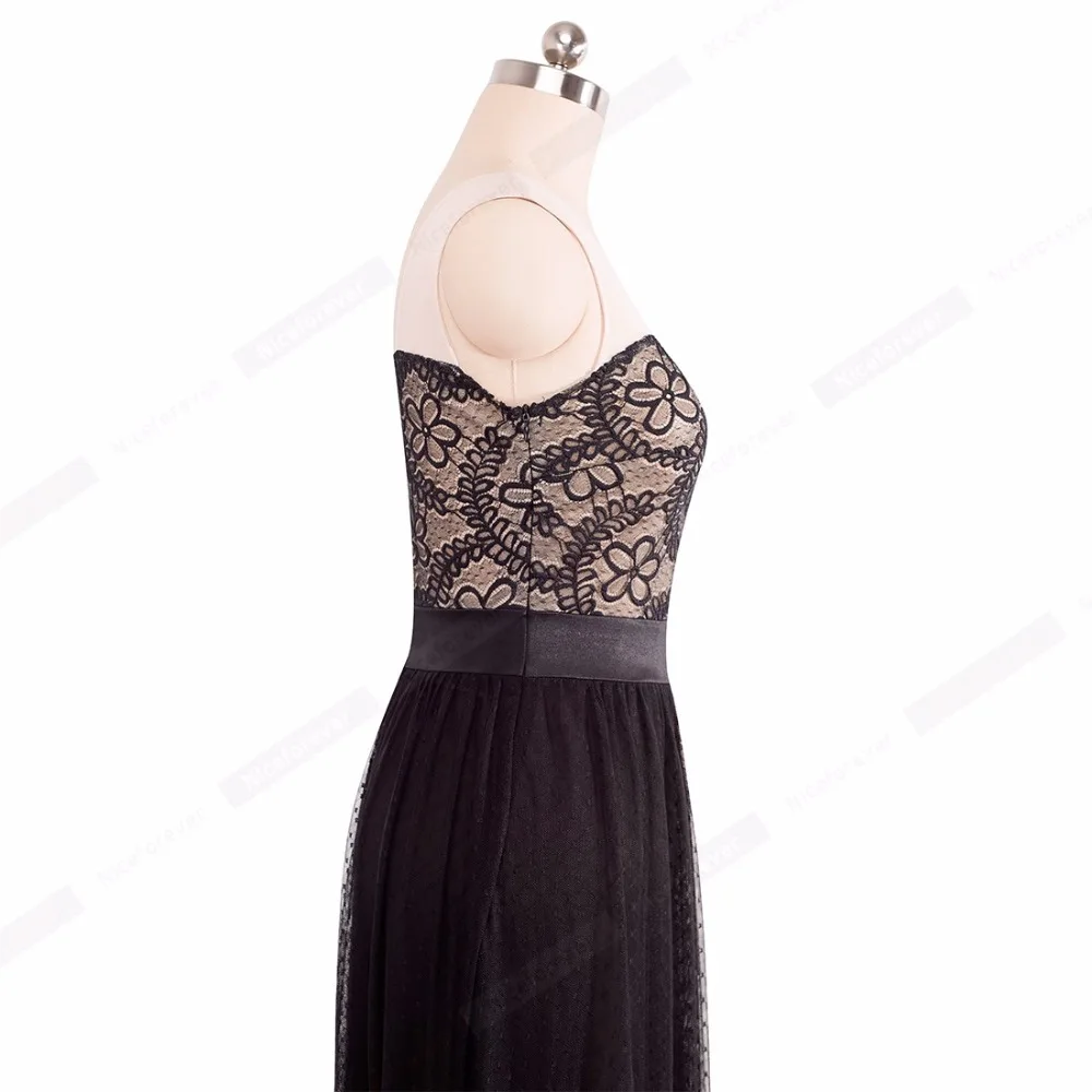 Женское вечернее прямое платье-макси в горошек без рукавов