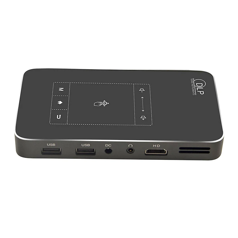 AC3 HD проектор 2G 3 2G Android 7.1.2 Ручной DLP умный проектор 5000 мАч батарея Bluetooth HDMI проектор Miracast Airplay Eshare