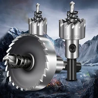 1pc detachable hss centering drill bit hole saw cutter drilling for wood stainless steel metal iron alloy cutting 12 20 5mm