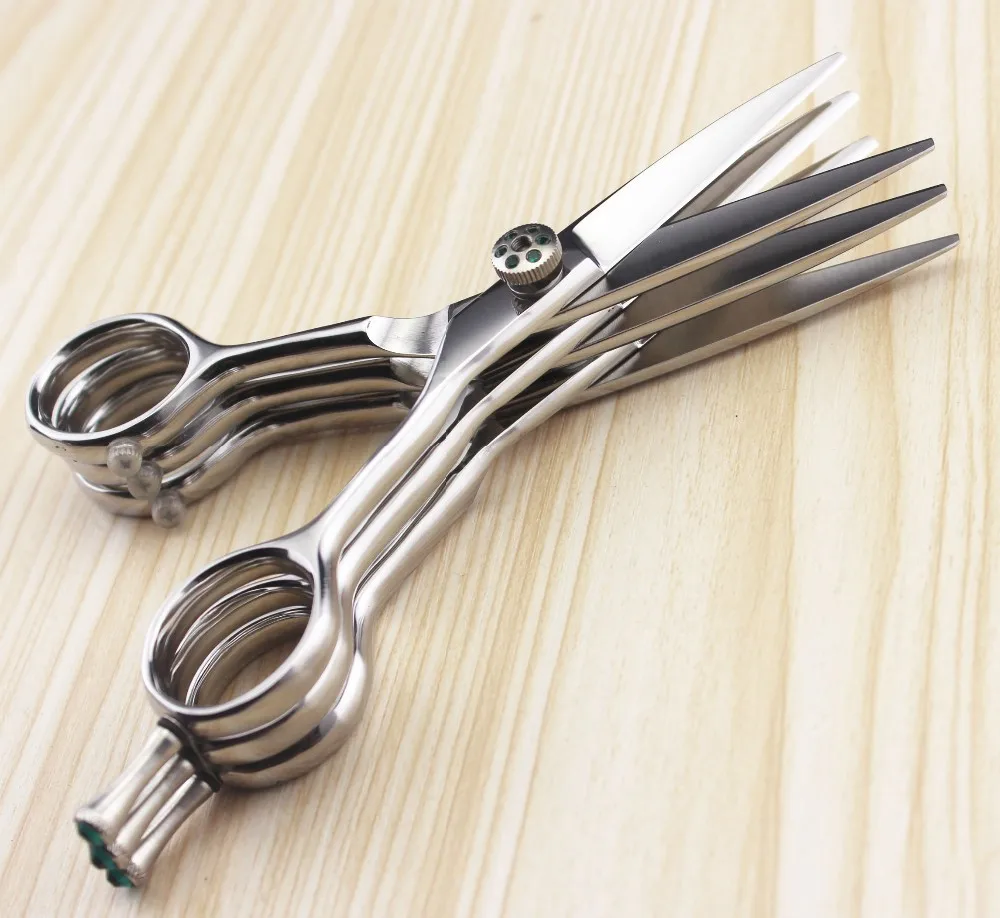 3 уровня высокое качество 440C модные ножницы для волос лезвия 5 дюйма|scissors fiskars|hair