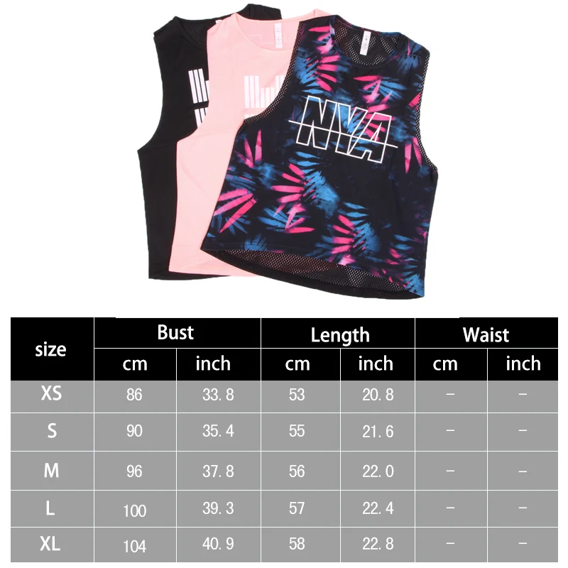 Women Yoga Top Gym Sports Sleeveless Shirts Print Sexy Back Mesh T Fitness Running Sport Clothes For Workout | Спорт и развлечения