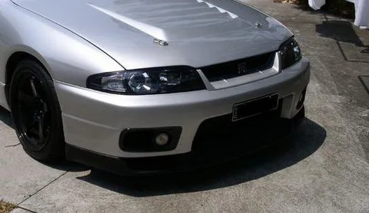 Автомобильные аксессуары для Nissan Skyline R33 95 97 GTR углеродное волокно передний бампер