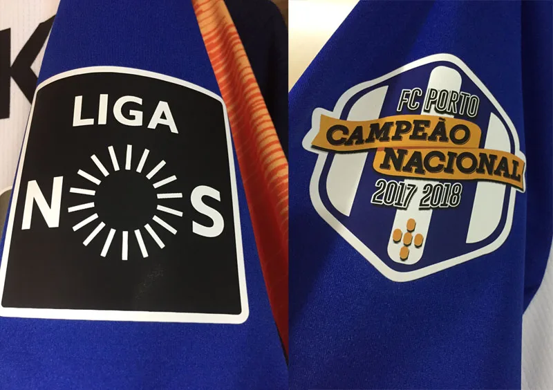 Порто и Бенфика чемпионы патч Campeao и Liga Nos значок теплопередачи футбольная нашивка