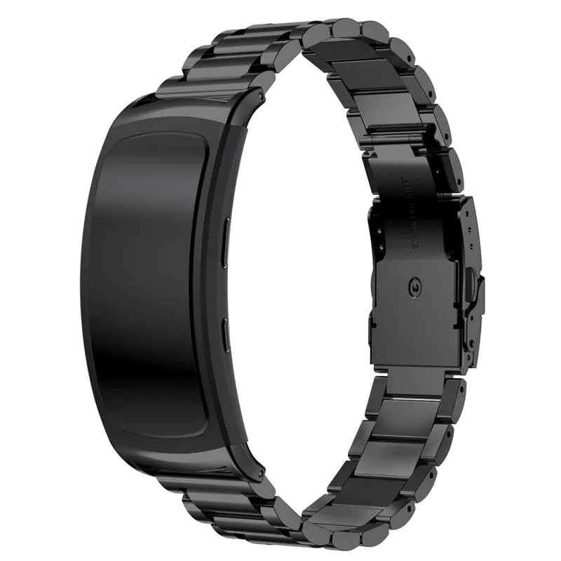 Роскошный ремешок для Samsung Gear Fit2 Pro металлический браслет из нержавеющей стали