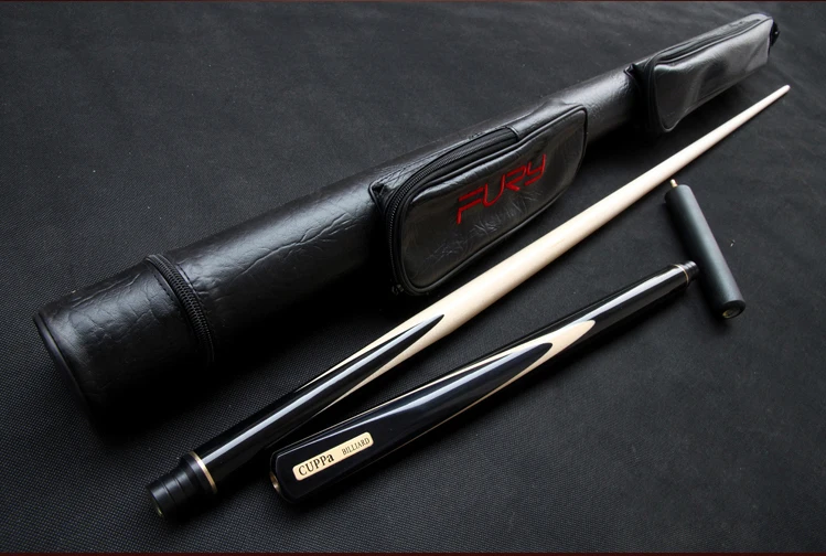 Отличный Cuppa снукер ручной работы Cue 1/2 Cue Stick с корпусом кленовый кий 9,8 мм наконечник Бильярдные кии снукерная ручка набор клюшек