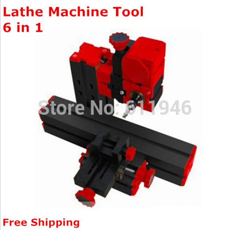 Мини токарный станок 6 в 1 микро для дерева и мягкого металла|6 in 1|machine tools6 machine |
