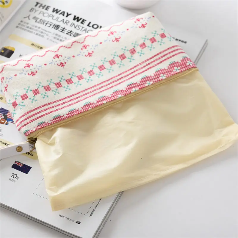 Coloffice Творческий Лен пенал для канцелярские принадлежности студентов милый