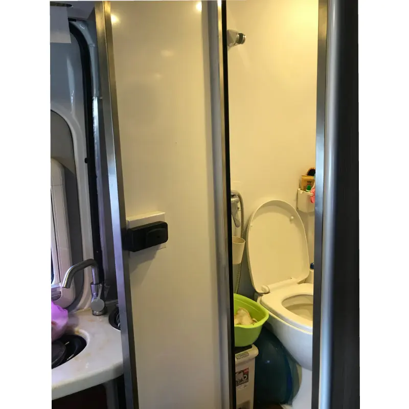 TYTXRV RV Аксессуары дверной замок для ванной комнаты черный без ключа мотор