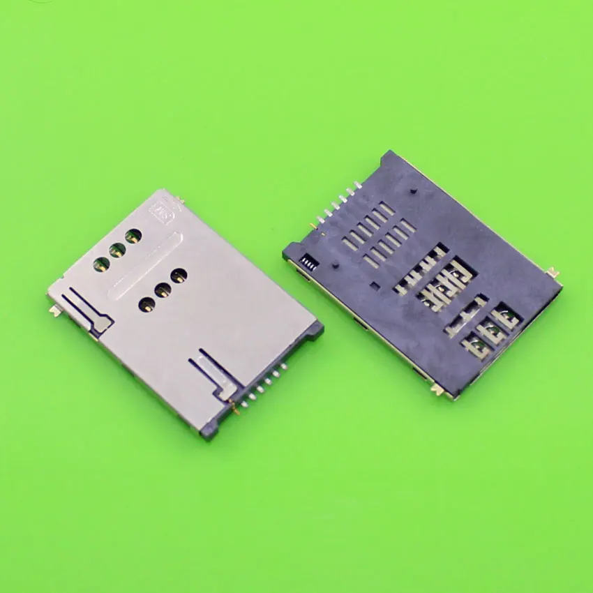 

ChengHaoRan 1 Piece High quality 7P sim card socket reader tray slot connector for tablet PC and cell phones.KA-096