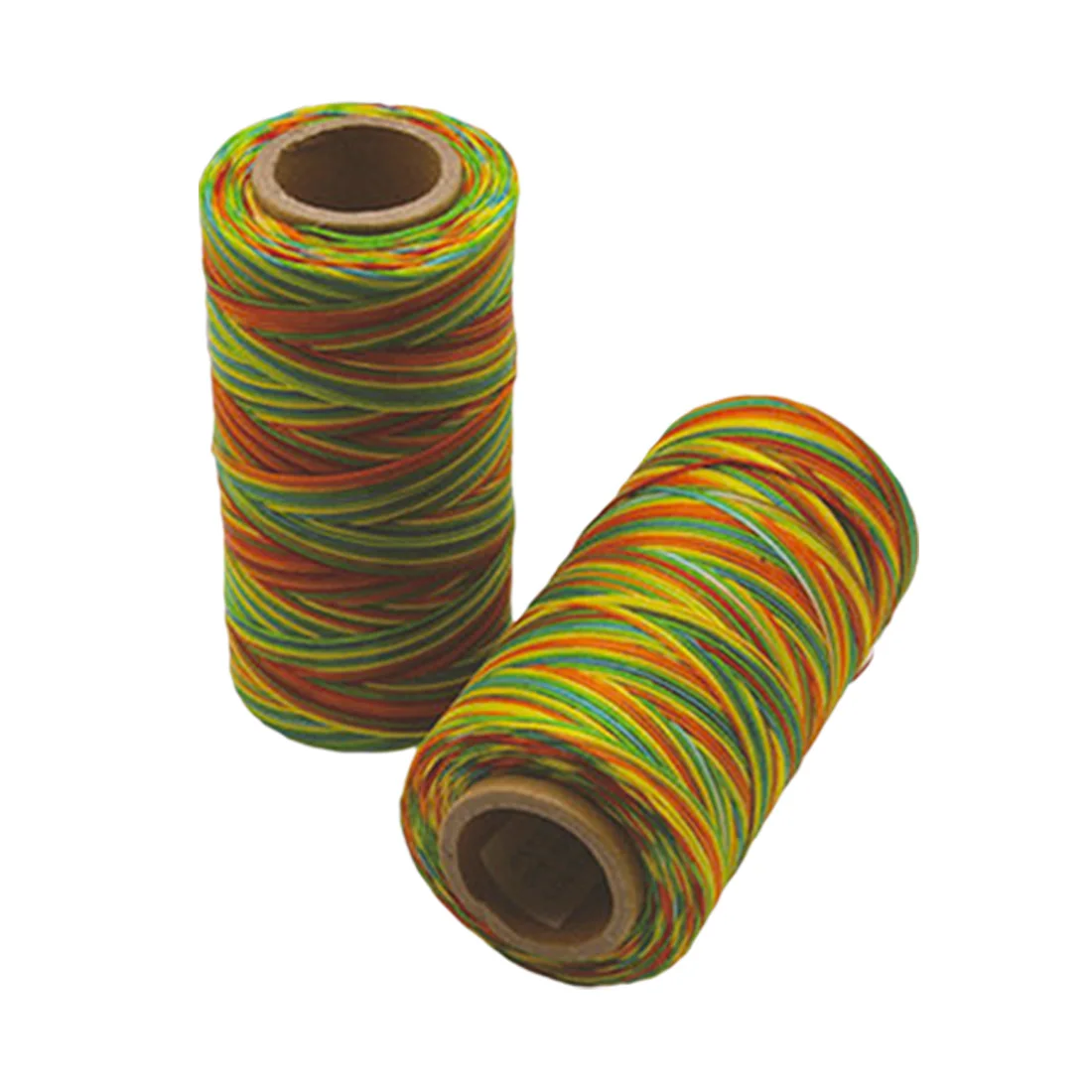 

150D 50m/Roll Handmade Flat Sew Wax Line DIY Leather Sewing Fiber Thread Handmade Stitching DIY for Leather Sewing Tools