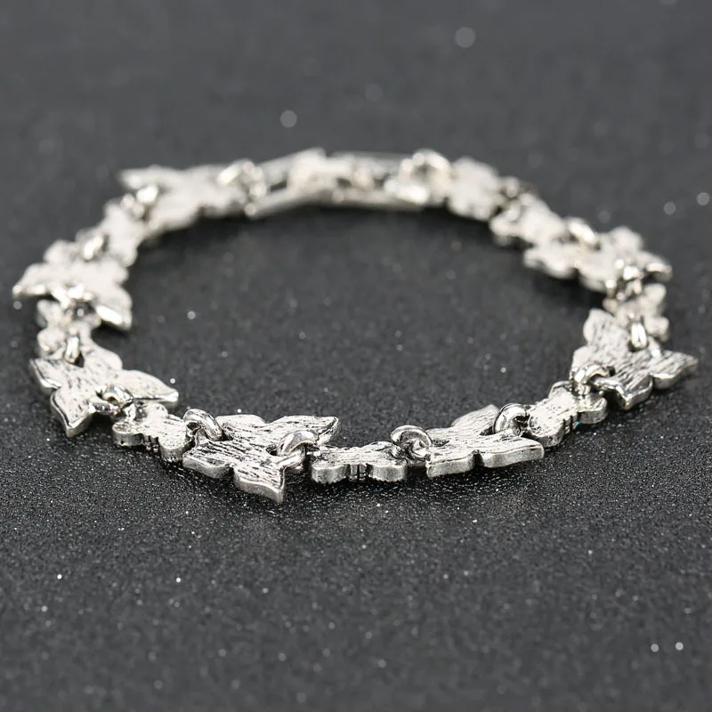 2015 модный браслет с эмалью винтажный вид из тибетского серебряного сплава