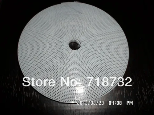 

free shipping 6pcs T2.5 timing pulley and 10m T2.5 open timing belt with 10mm belt width