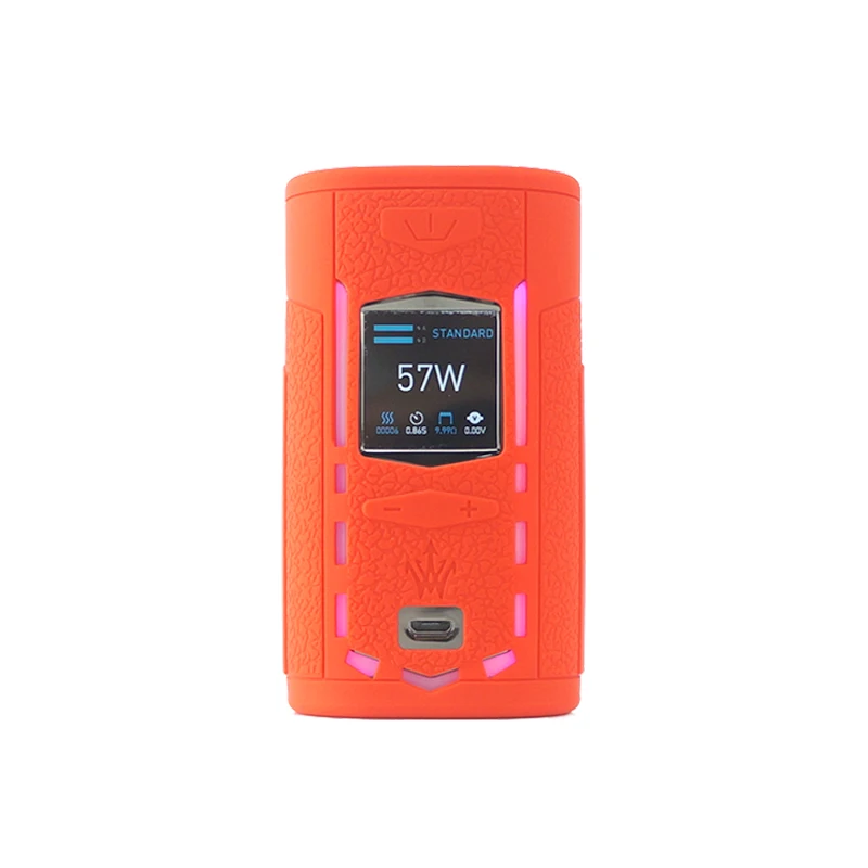 Чехол с текстурой для VooPoo X217 217W TC Box Mod, защитный силиконовый чехол, подходит для VOOPOO Woody Vapes X 217