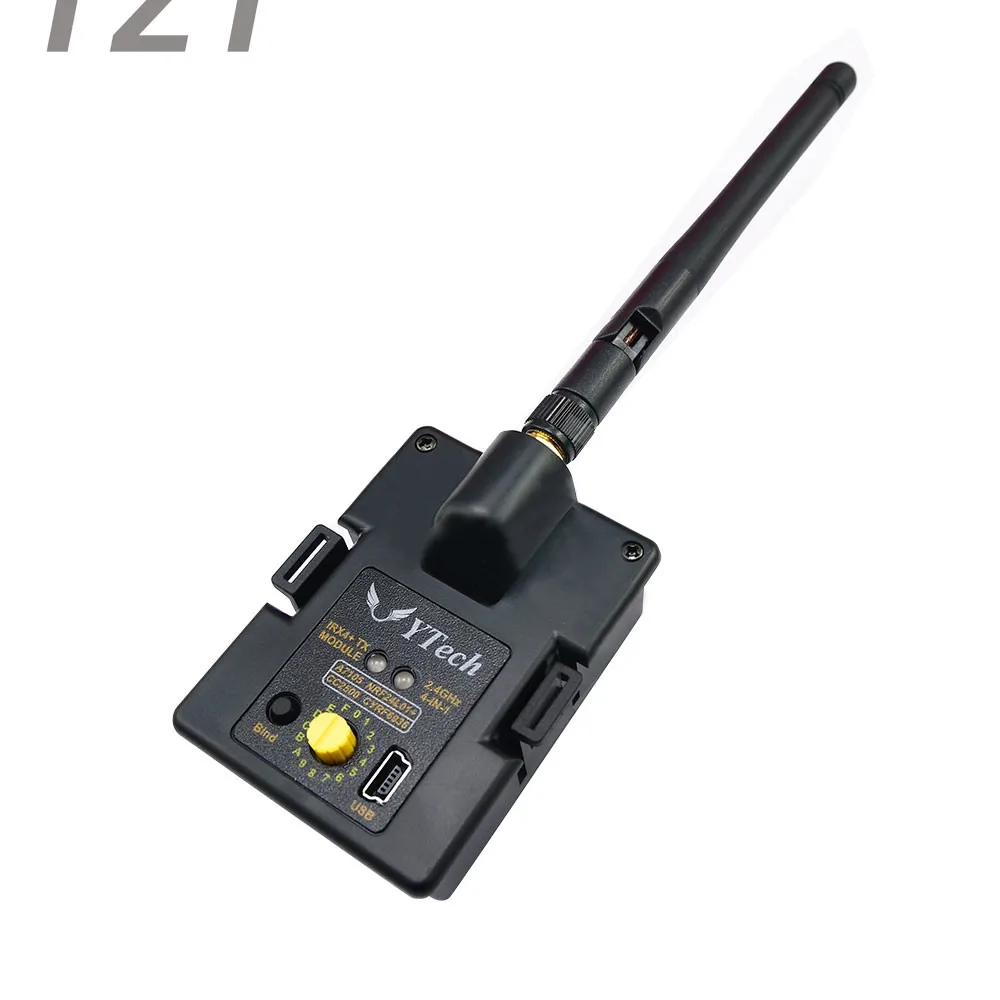 4 в 1 STM32 мультипротокол TX модуль с чехлом для FRSKY IRX4 Plus 2 4G CC2500 NRF24L01 A7105 CYRF6936|Детали и