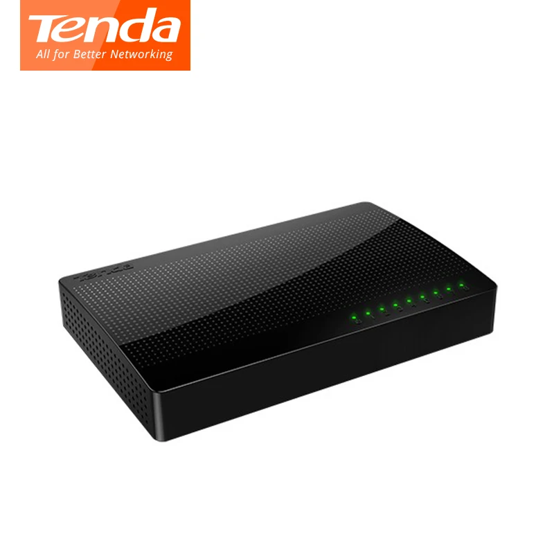 

Tenda SG108 Network Switchs 8 Ports Gigabit Desktop Switch 10/100/1000Mbps RJ45 Port SOHO Switch 1.6Gbps Switching Capacity