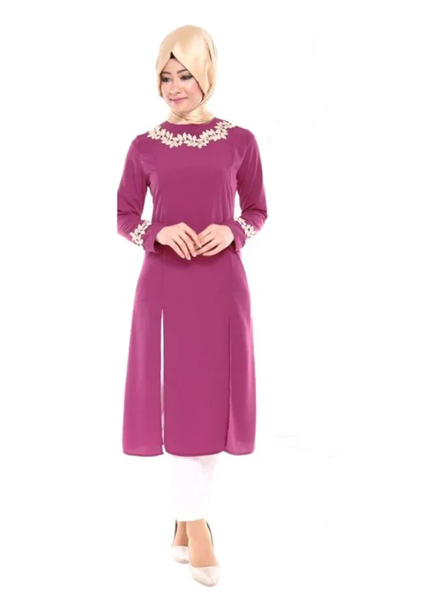 Женская рубашка с длинным рукавом большие размеры|long islamic blouse|long sleeve muslim blousemuslim long