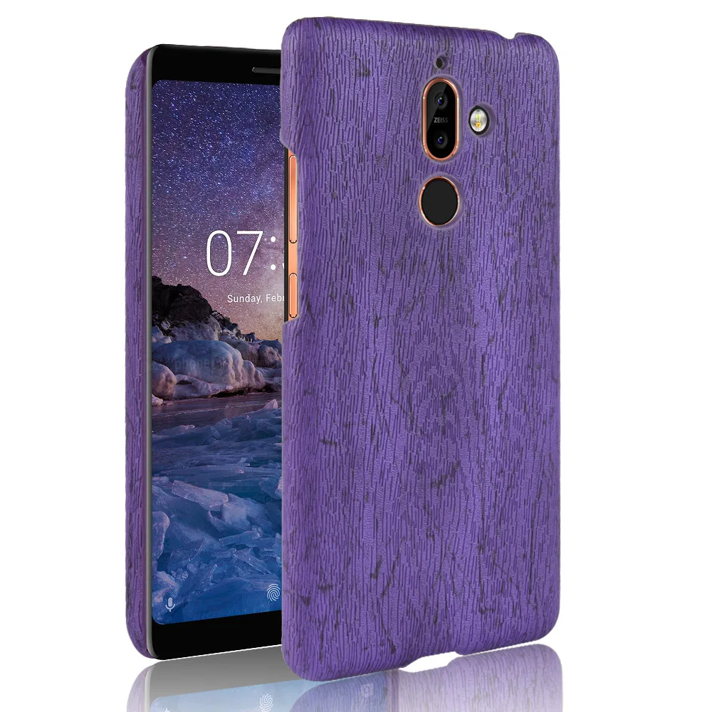 Новый чехол subin для Nokia 7 plus 6 0 дюйма из искусственной кожи с зернистой
