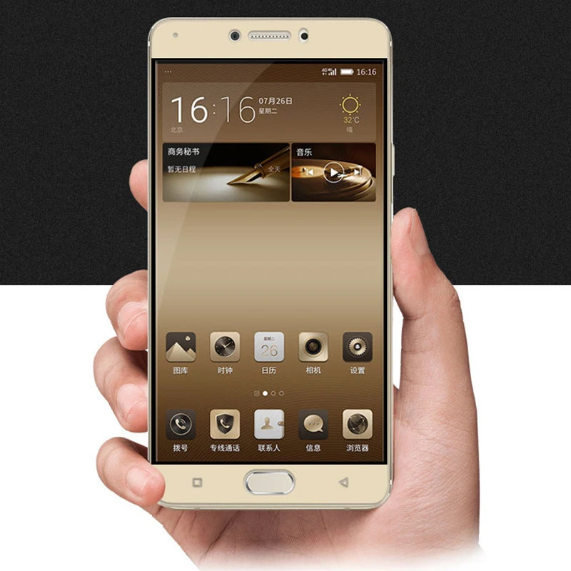 3D закаленное стекло для Gionee M6 полное покрытие экрана Защитная пленка M6|Защитные