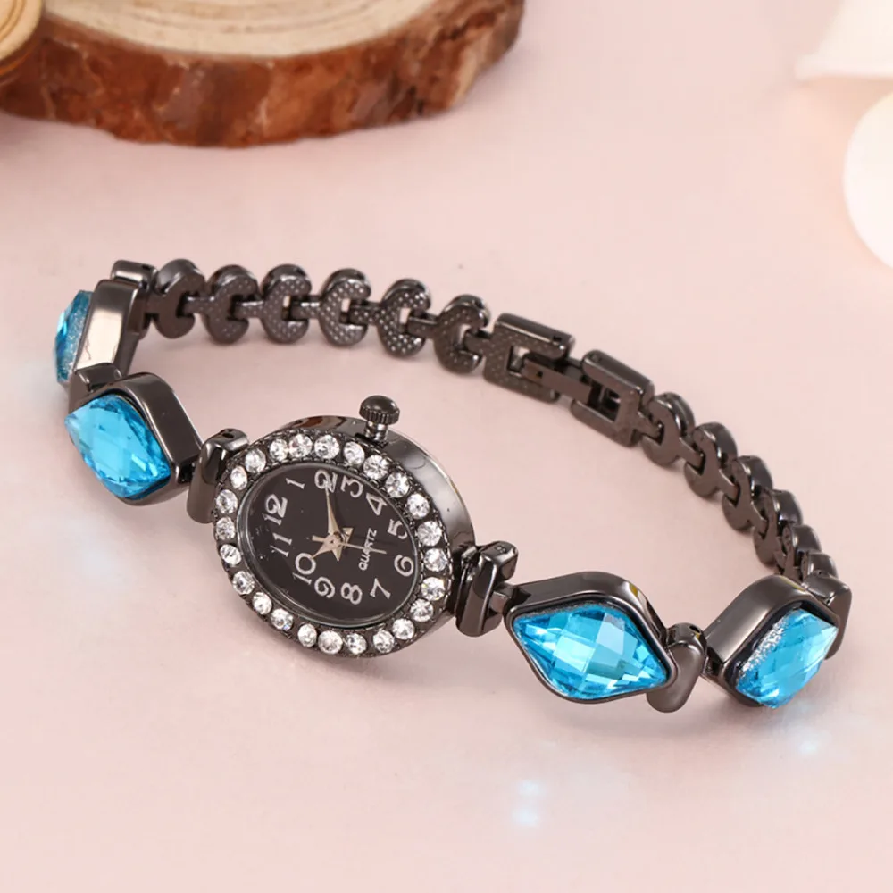 Женские винтажные Роскошные брендовые модные повседневные часы женские круглые