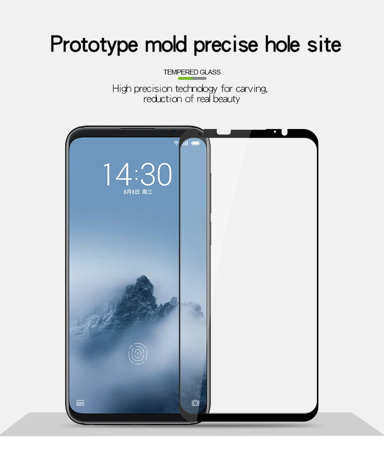 Для Meizu 16 Plus,, MOFi 9 H, полное покрытие, закаленное стекло, Защитная пленка для экрана, для Meizu 16 Plus, закаленное стекло