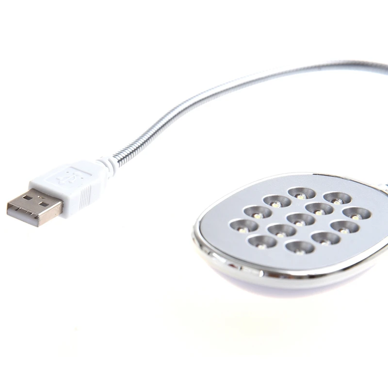 USB 13 светодиодный гибкий светильник для ноутбука