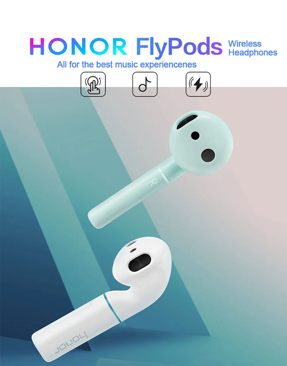 HUAWEI Honor FlyPods/FlyPods Pro беспроводные наушники Bluetooth гарнитура Hi-Fi IP54 Водонепроницаемый с микрофоном сенсорный двойной кран