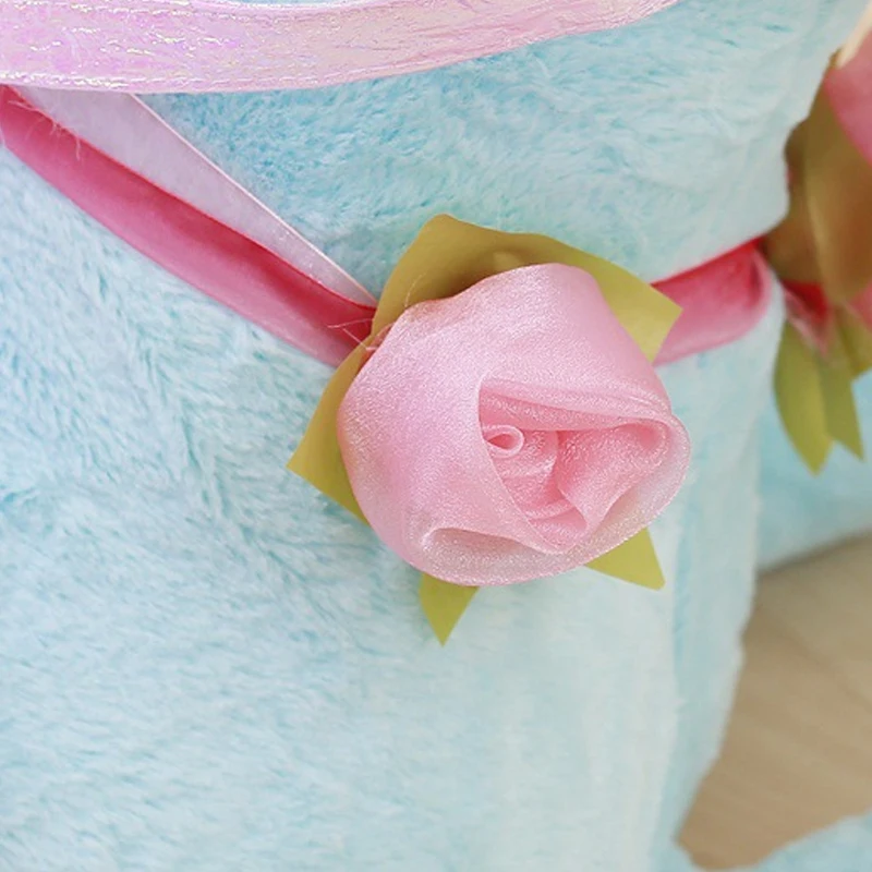 

1pc 90cm 3 Colors Cute Unicorn Horse Plush Toys Huge Stuffed Animal Pony Doll Photography Props For Kids Creative Birthday Gift
