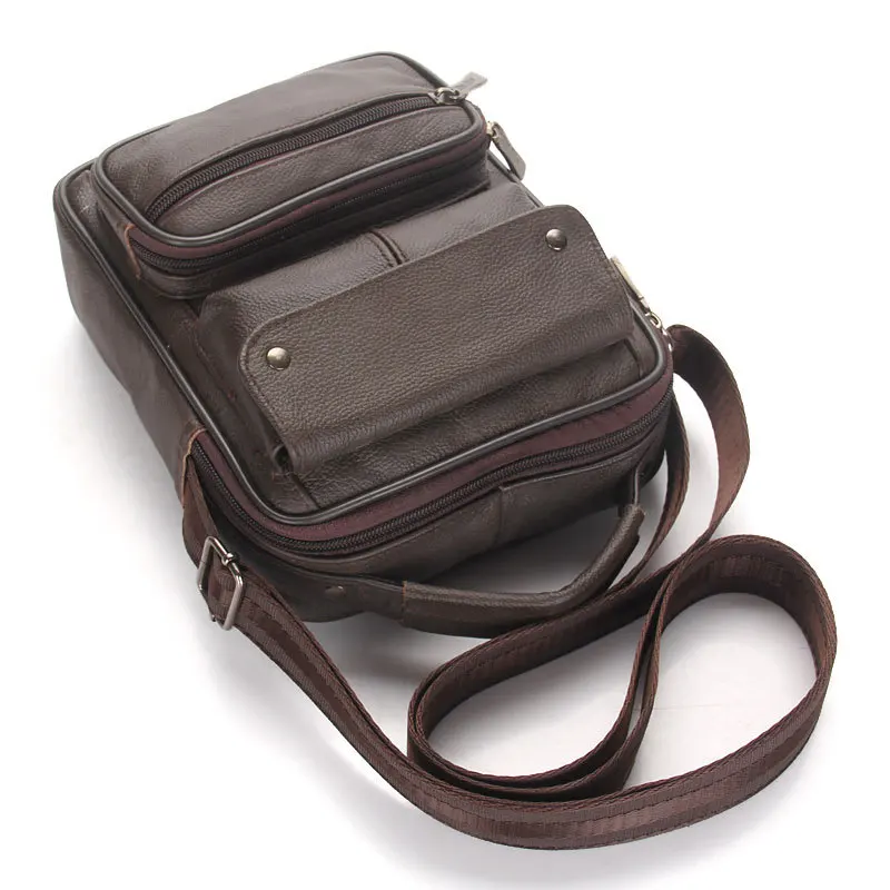 Мужские сумки из натуральной кожи хит продаж Мужская маленькая сумка мессенджер