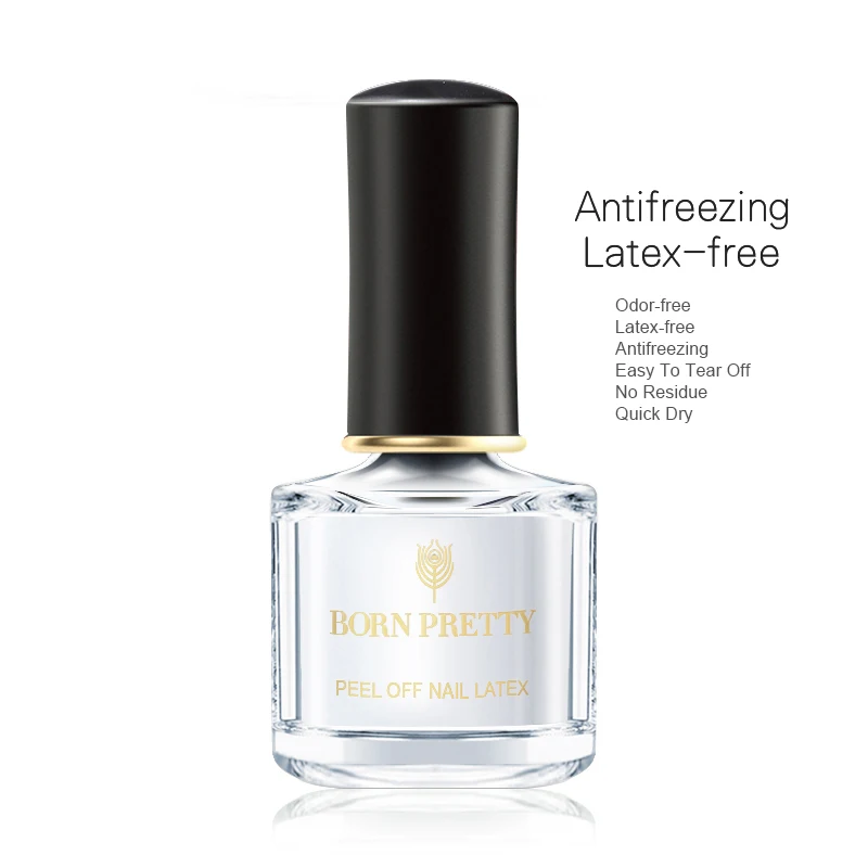 Antifreezing Latex 6 мл BORN PRETTY Melody Life Series стемпинг ногтей покрытие изображение печать лак маникюрный лак художественный штамп Vernis - Цвет: Antifreezing Latex