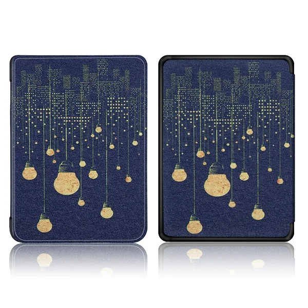 NK10 SY WJDH Folio PU кожаный чехол для Amazon All-new Kindle для Kindle 10th электронная книга чехол Магнит крышка+ Защитная пленка для экрана - Цвет: NK10 SY WJDH