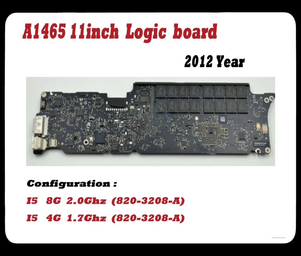 Оригинальный ноутбук A1465 материнская плата для ноутбука Macbook Air 11 ''A1465 I5 8G 2 0 ГГц