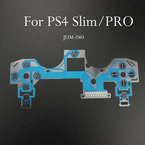 JDS JDM 040 TingDong замена кнопок ленточная печатная плата для PS4 Dualshock 4 Pro тонкая проводящая пленка для контроллера пленка клавиатура гибкий кабель PCB - Цвет: JDS JDM 040