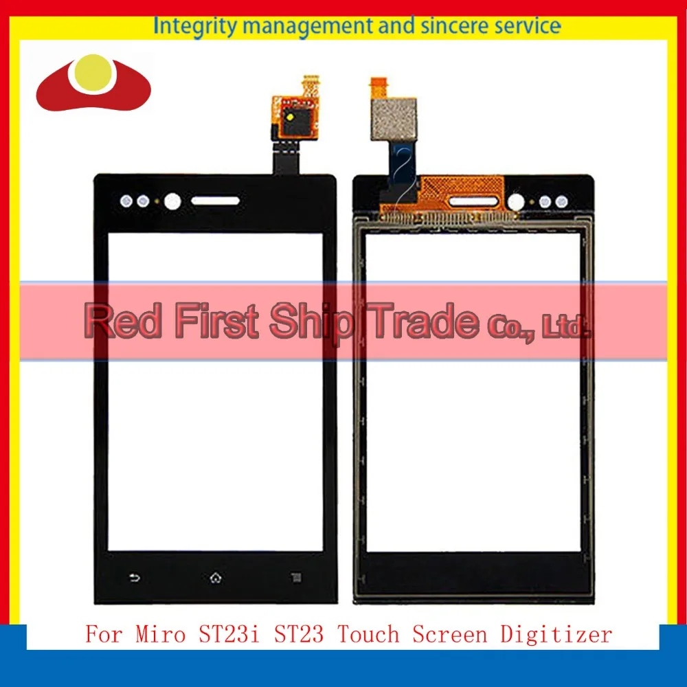 Высокое качество 3 5 &quotдля sony Xperia Miro ST23i ST23 Сенсорный экран планшета Сенсор Панель