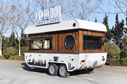 Тележка для приготовления мороженого трейлер кофе|Кухонные комбайны| |