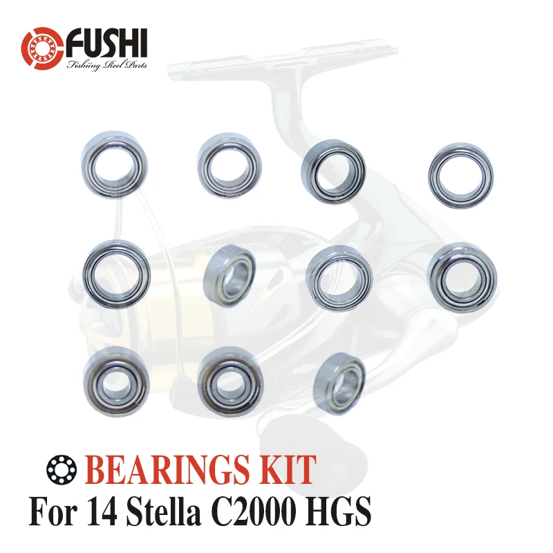 Набор шариковых подшипников из нержавеющей стали для спиннинга Shimano 14 Stella C2000
