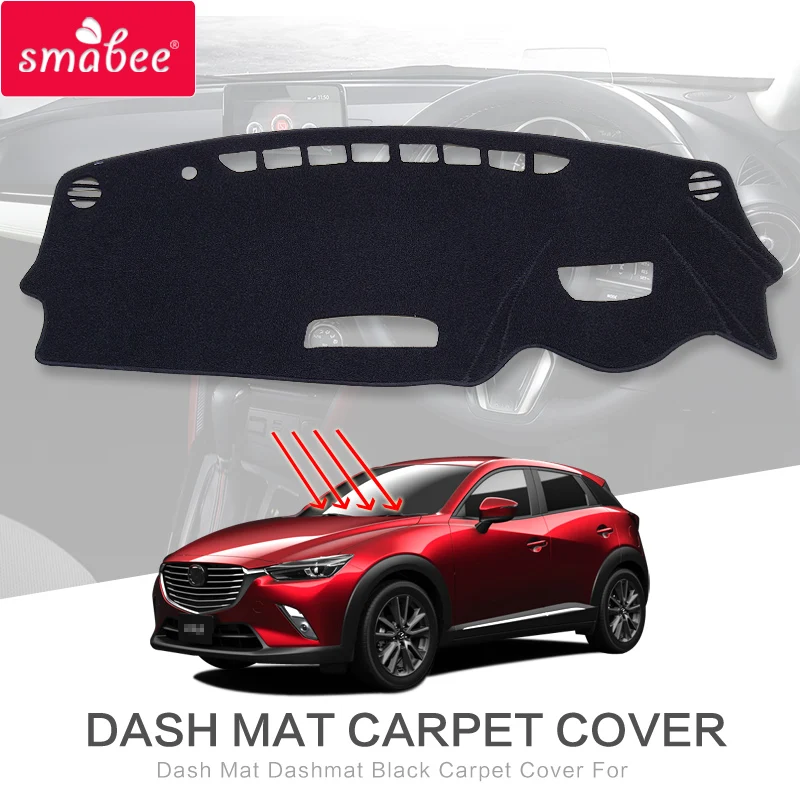 Smabee для Mazda CX-3- ковровое покрытие, изоляционный коврик, Даш коврик, Солнцезащитная изоляция