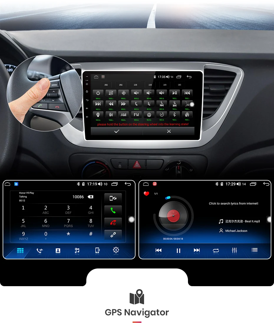 Junsun 4G+ 64G CarPlay DSP Android 8,1 автомобильный Радио Мультимедиа Стерео Аудио плеер gps 2 Din для hyundai Santa Fe 2 2006-2012 без DVD