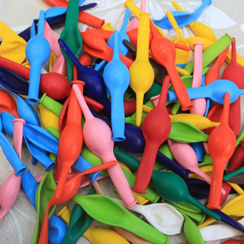 100 шт. латексные воздушные шары с хвостом 6 дюймов толстые для дня рождения