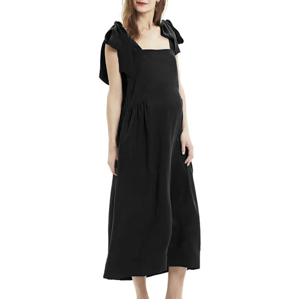 

Telotuny платья для беременных сексуальное платье для беременных камзол Бандажное однотонное платье без рукавов платье для беременных #42