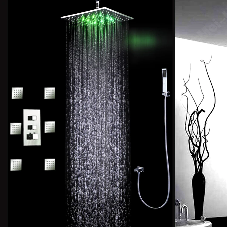 Заводские Многофункциональный 12 дюйм(ов) осадков дождь spa Насадки для душа