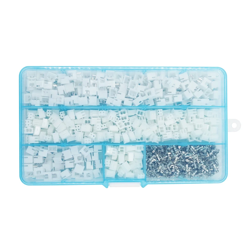 200 комплектов/коробка костюм 2p pin 2 54 мм XH2.54 разъем + прямая игла Клеммная розетка