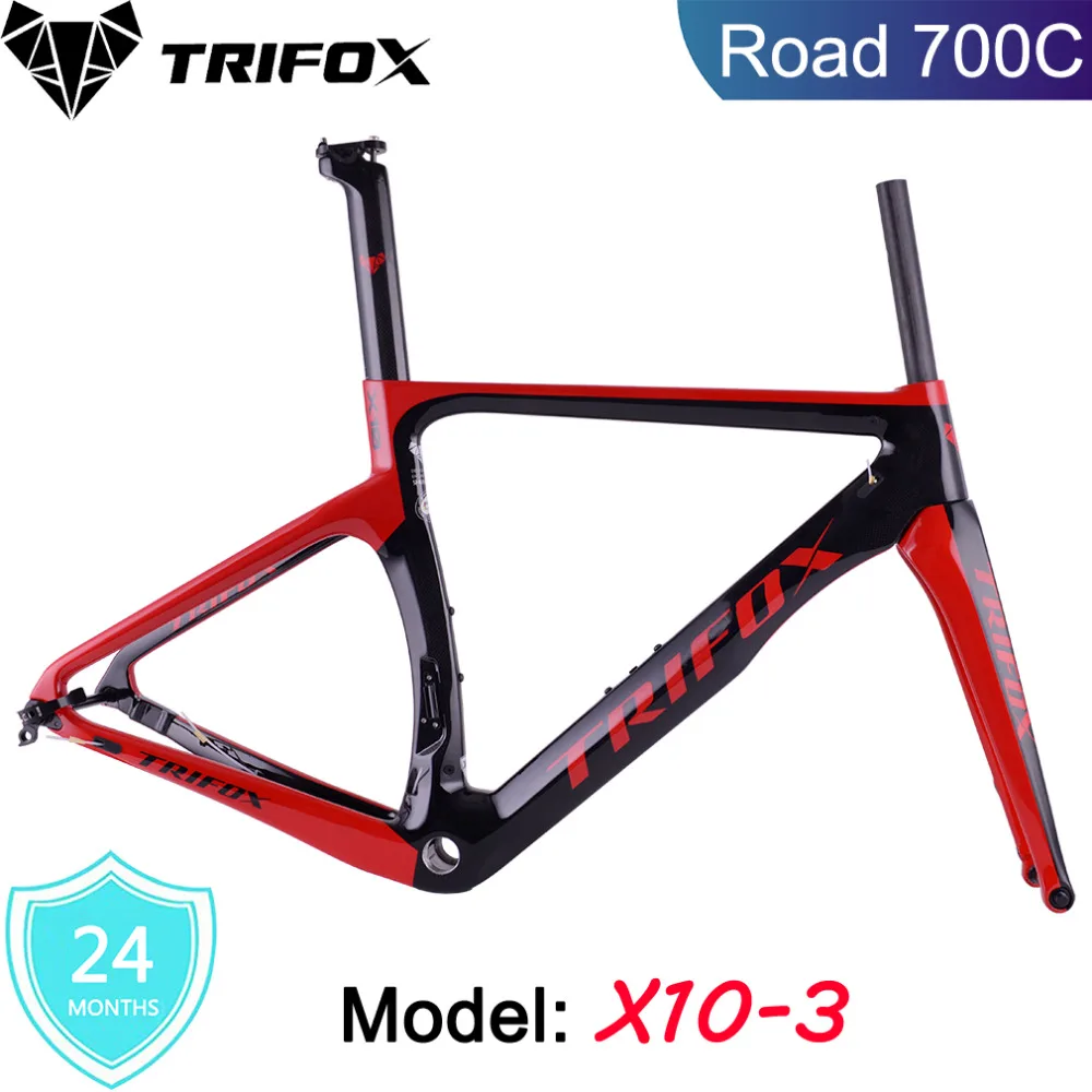 Новый TRIFOX углеродная велосипедная дорога Frame Di2 механические карбоновый гоночный