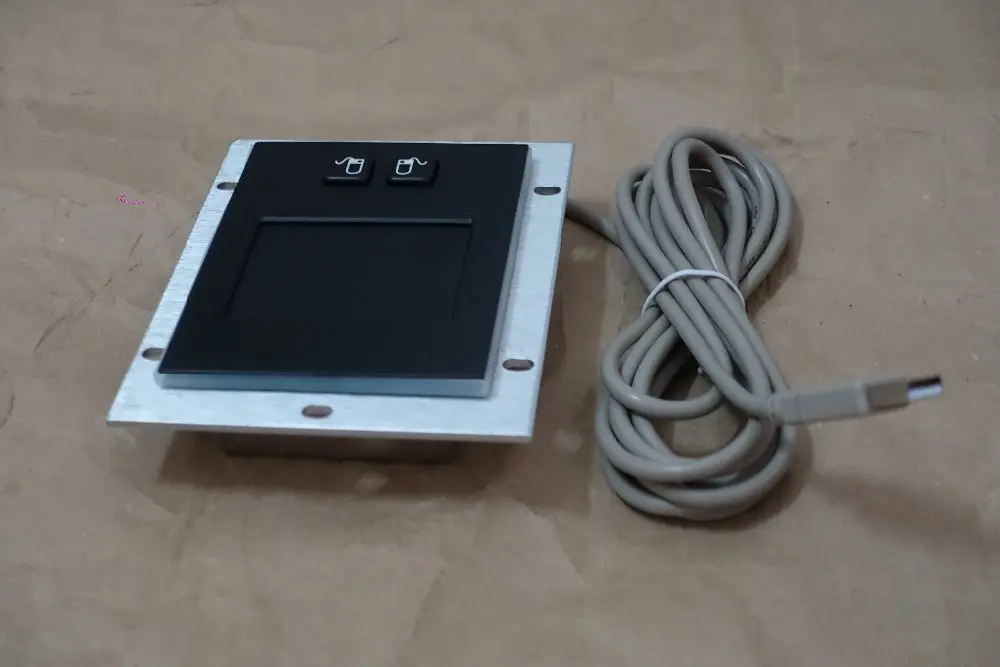 Панель с черным покрытием IP65 USB и PS2 металлический тачпад промышленное