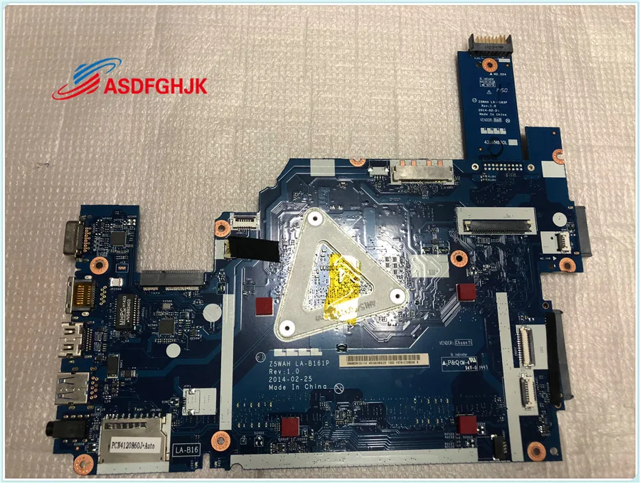 LA-B161P NBML911001 NB.ML911.001 для acer E5-571 E5-531 материнская плата ноутбука I3 5005 Процессор 100% TESED
