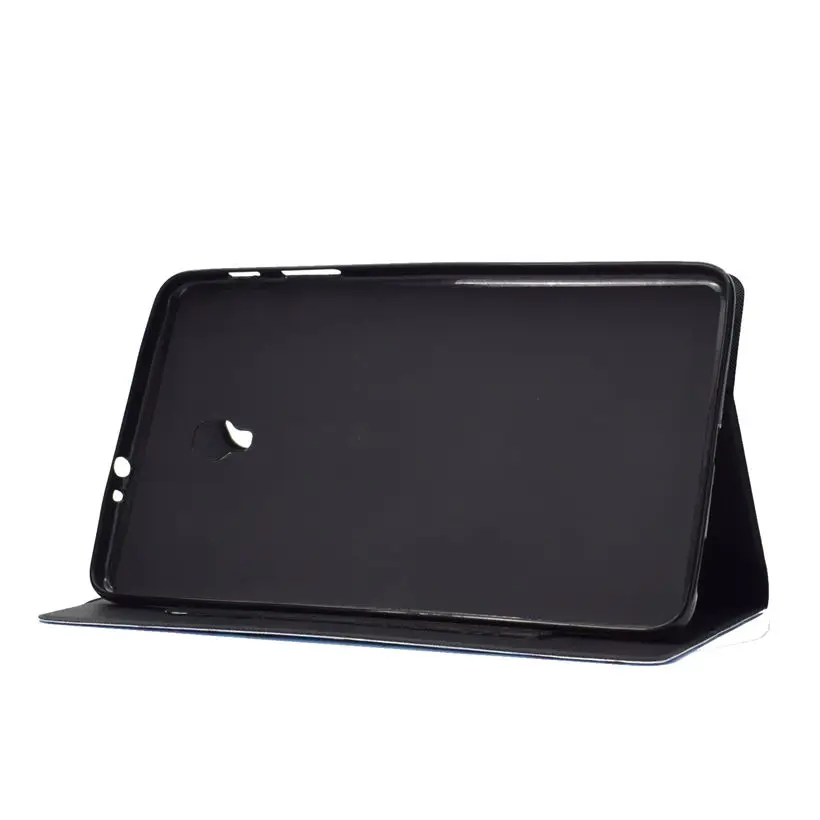 T380 чехол для Samsung Galaxy Tab A 8,0 T380 T385 SM-T385 8," чехол Funda планшет Симпатичные кошки и собаки из искусственной кожи в виде ракушки+ Защитная пленка на экран+ подставка для ручек