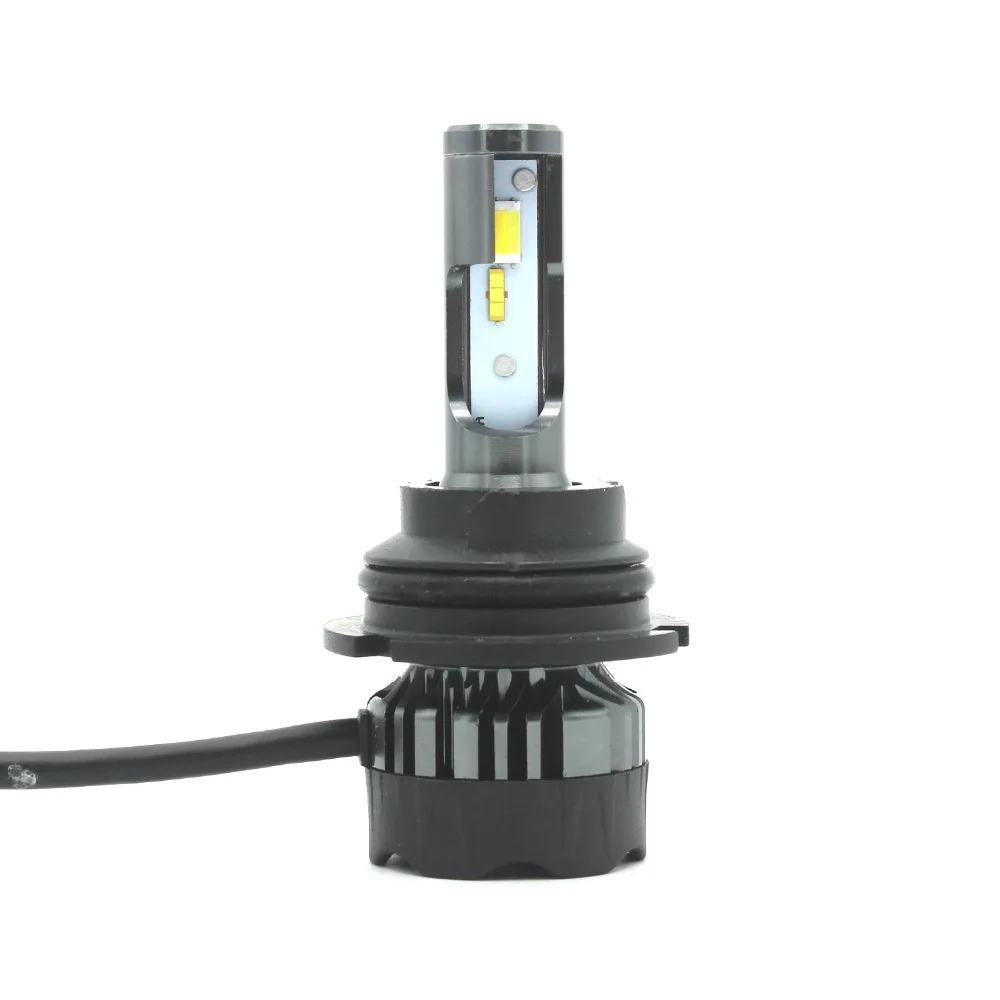 Modifygt 3 Изменение цвета 5 режимов H4 led H7 H8/H9/H11 9005 9006 фара 3000K 4300K 6000K 50W 8000Lm 12V 24V