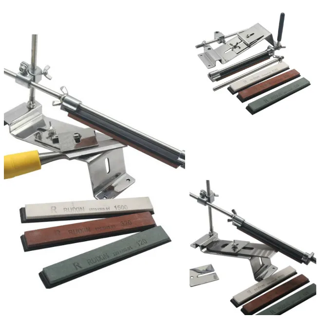 Professional Blades Cutter Sharpener Steel Chef Kitchen Sharpening System Fix-angle 4 Whetstone RT99 | Дом и сад